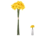 thumbnail image 1 of unbranded Ramillete Artificial De Narcisos Amarillos De Seda Para Del Hogar Y Eventos, 1 of 8