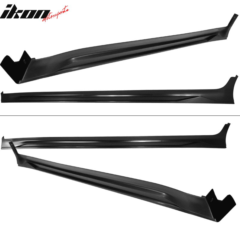 Compatible With 17-18 Hyundai Elantra SPW Style Side Skirts Extension PPBy IKON MOTORSPORTS