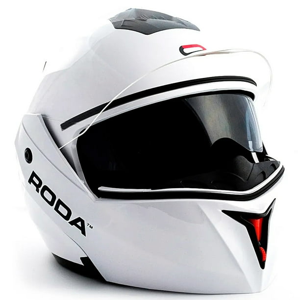 Casco Para Moto Blanco CASCO ABATIBLE AREX MR-903 BLANCO MR7