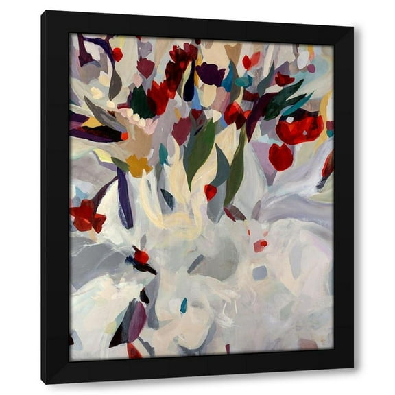 Jodi Maas 12x14 Black Modern Wood Framed Wall Art Titled - Coronation