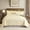 Black & Gold, variant on Quilt King Size 3 Pieces - 100% Cotton Reversible Lightweight Bedspread Set, Pre-Washed Coverlet Bedding Set for All Season (Blue and White)