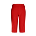 thumbnail image 4 of gbyLJF Women's Stretch Capri Pants with Pockets Casual Straight Fit Cropped Pant Travel Athletic Work Pant, 4 of 8
