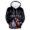 thumbnail image 2 of Sudadera con capucha con estampado 3D de Friends para hombre y mujer, estilo informal, de gran tamaño, ropa de calle popular, 2 of 5