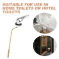 thumbnail image 2 of SEWACC Toilet Flush Handle Copper Adjustable Length Replacement 1 PCS, 2 of 8
