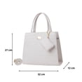 thumbnail image 3 of Bolsa Fana Kala Color Blanco con Asas, 3 of 3