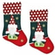 thumbnail image 1 of Christmas Stockings Christmas Elf Stocking Ornaments For Family Holiday Xmas Party Decorations, 1 of 5