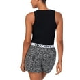 thumbnail image 3 of DKNY Women's 2 Piece Outfit Clothing Set - Tank Top & Short (Black Animal Print, Small), 3 of 4