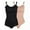 #3 Adjustable Straps - Black+Beige, variant on QRIC Bodysuit for Women Tummy Control Shapewear Seamless Fajas Colombianas Body Shaper Pack of 2