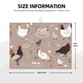 thumbnail image 3 of Balery Design Name Drying Mat For Kitchen Counter, 18x24 Inch Summer Ultra Absorbent Home Dish Drainer Mats Plate Holder, 3 of 9