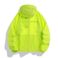 thumbnail image 4 of PBFRDSJ Men's 3 In 1 Rain Jackets Outdoor Long Sleeve Solid Windbreaker Lightweight Retro Drawstring Hooded Outdoor Jacket, 4 of 6
