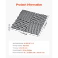 Interlocking Drainage Mat, 12 X 12 in Modular Non-Slip Gray PP Floor ...