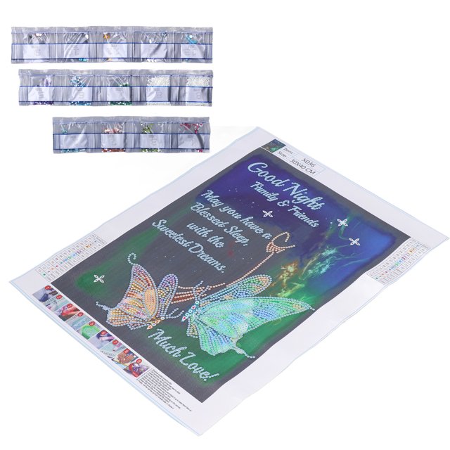 DIY Diamond Painting, Butterfly Flying Diamond Painting High Definition Canvas For Living Room For Bedroom ANGGREK Otros