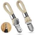 thumbnail image 1 of 2/4 Pcs Towel Clip, Towel Hook Set,towel Clips Hanger With Loops For Cupboards, Balconies And Bathrooms, 1 of 5
