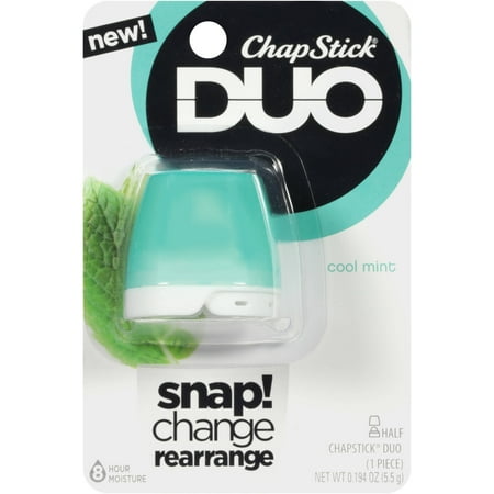 ChapStick DUO menthe fraîche Baume à lèvres - 0,194 oz