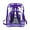 Purple, variant on Pompotops Up to 50% off, Heavy Duty Clear Backpack With Large Laptop Compartment, Plastic Bookbags For School, Stadium,Security, Sporting,School