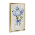 thumbnail image 3 of Stupell Industries Hydrangea Tied With Ribbon Gold Framed Floater Canvas Wall Art design by Nan, 25 x 17, 3 of 9