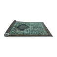 thumbnail image 2 of Ahgly Company Indoor Rectangle Persian Light Blue Traditional Area Rugs, 8' x 10', 2 of 4