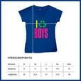 thumbnail image 7 of I Recycle Boys Puff Print Women's V-Neck T-shirt Funny Dating App Humor Single Independent Heart Breaker Relationship Tee, 7 of 7