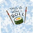 thumbnail image 4 of Inktastic This is How I Roll Cute Sushi Boys or Girls Toddler T-Shirt, 4 of 5