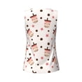 thumbnail image 5 of Haiem Milk Tea Workout Tank Tops for Women, Athletic Sports Slim-Fit Tank Tops, Compression Sleeveless Dry Fit Shirts,Athletic Shirt-Small, 5 of 9