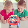 thumbnail image 6 of Toddler Toys for Ages 2-4, Simulated Steering Wheel Driver Children's Car Rear Seat Driving Simulation Scene Toys Boys and Girls Holiday Birthday Gifts, 6 of 6