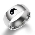 thumbnail image 1 of Anillos de Tai Chi de estilo chino sencillos para parejas, anillos creativos de Yin Yang para hombres y mujeres, joyería punk, regalos de moda para amigos., 1 of 4