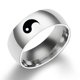 thumbnail image 1 of Anillos de Tai Chi de estilo chino sencillos para parejas, anillos creativos de Yin Yang para hombres y mujeres, joyería punk, regalos de moda para amigos., 1 of 4