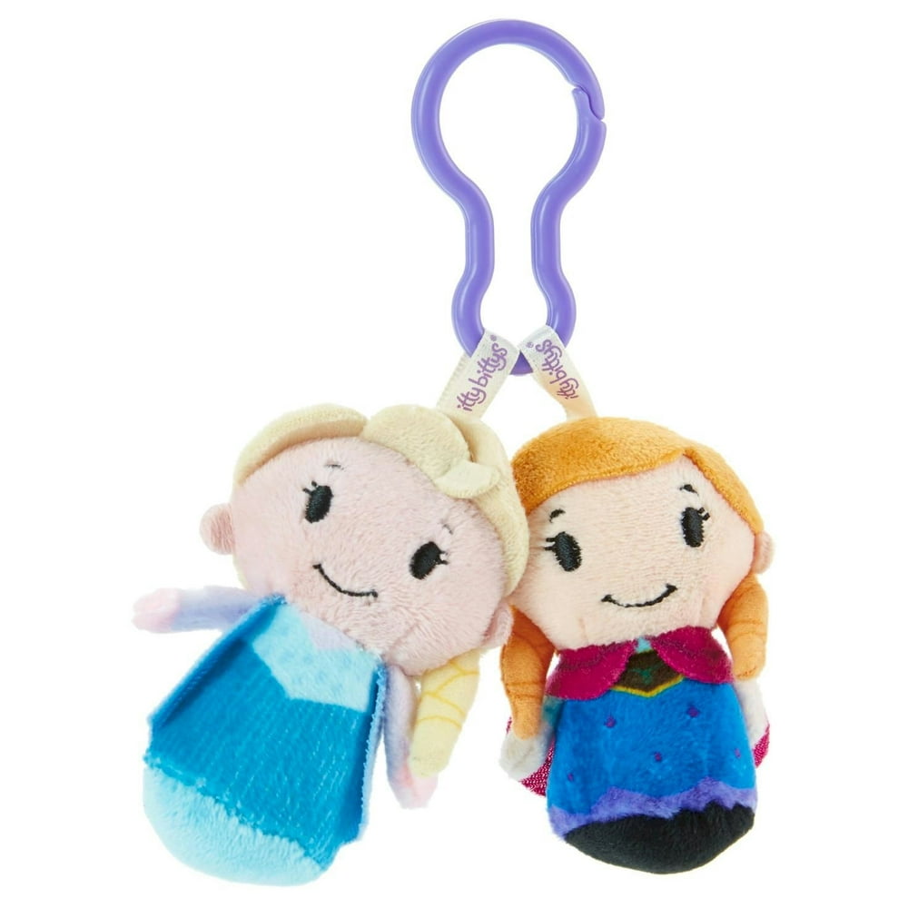 Hallmark Disney Frozen Elsa and Anna itty bittys Clippys