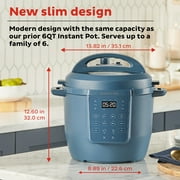 Instant Pot 6Qt RIO Chef Series, 7-in-1 Multi-Cooker, Pressure Cooker, Slow Cook, More, Day Dream