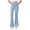 *1-Light Blue, variant on VBVC Women's Stretchy Butt Lift Yoga Pant,High Waisted Flare Leggings For Women,Ladies Pull On Bell Bottom Pants,Light Blue,Size M