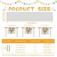thumbnail image 3 of Clearance Deals！！Table Runner Easter Table Runner Spring Easter Decoration Modern Easter Bunny And Easter Eggs Table Runner Beige Table Runner Modern Easter Table Runner Tablecloth For Easter, 3 of 9