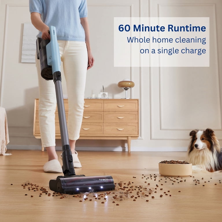 Tineco GO PET Cordless Vacuum with ZeroTangle Brush, 60 min