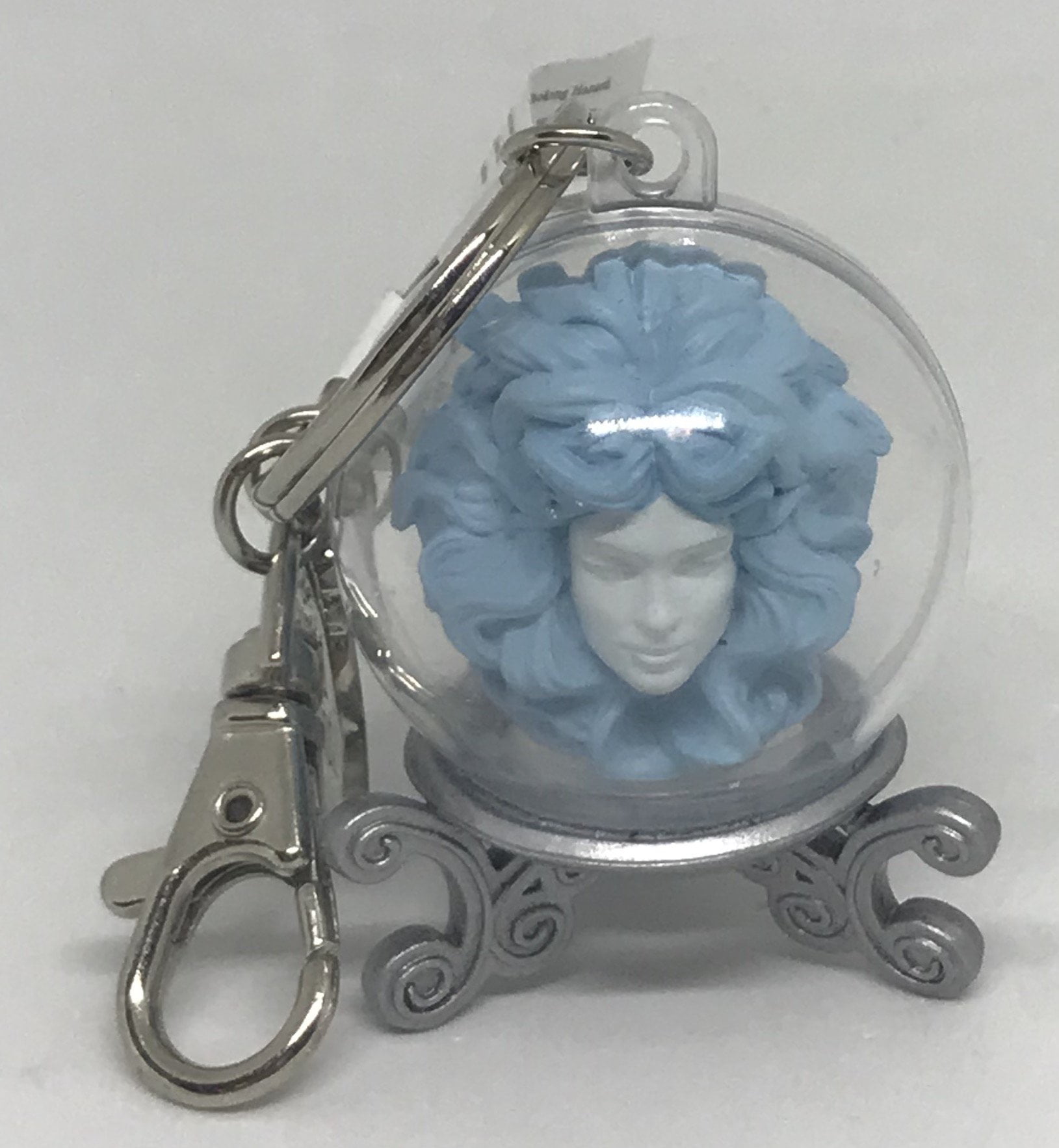 Disney Parks Haunted Mansion Madame Leota Crystal Ball Figure Keychain
