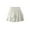 White, variant on yillto Women's Mini Skirts Elastic High Waist Ruffle Hem Pleated Tiered Cute Summer Short Skirt Outfits