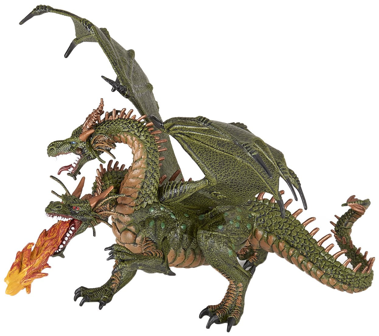 Papo 36019 Two headed dragon FANTASY WORLD Figurine Multicolour 