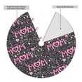 thumbnail image 2 of Yiaed Lovely Mom Ever Print Christmas Tree Skirt , Tree SkirtsTree Mat for Christmas Winter Holiday Indoor Decorations-48", 2 of 7