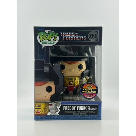 Funko Pop! FREDDY FUNKO AS GRIMLOCK 268 NFT LE2600