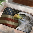thumbnail image 4 of ONETECH American Flag Bald Eagle Door Mat Floor Mat Rug Indoor/Outdoor/Front Door/Bathroom Mats for Home Entrance Outside Entry 19.68*39.37 in, 4 of 6