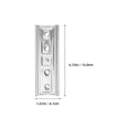 thumbnail image 2 of Furniture Connectors Hidden Headboard Wall Mount Brackets for Bed 2Pcs, 2 of 4