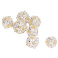 thumbnail image 4 of Hollow Dice Set, Portable 7pcs Pattern Engraved Long Lasting Game Dice Set For Board Games, 4 of 8