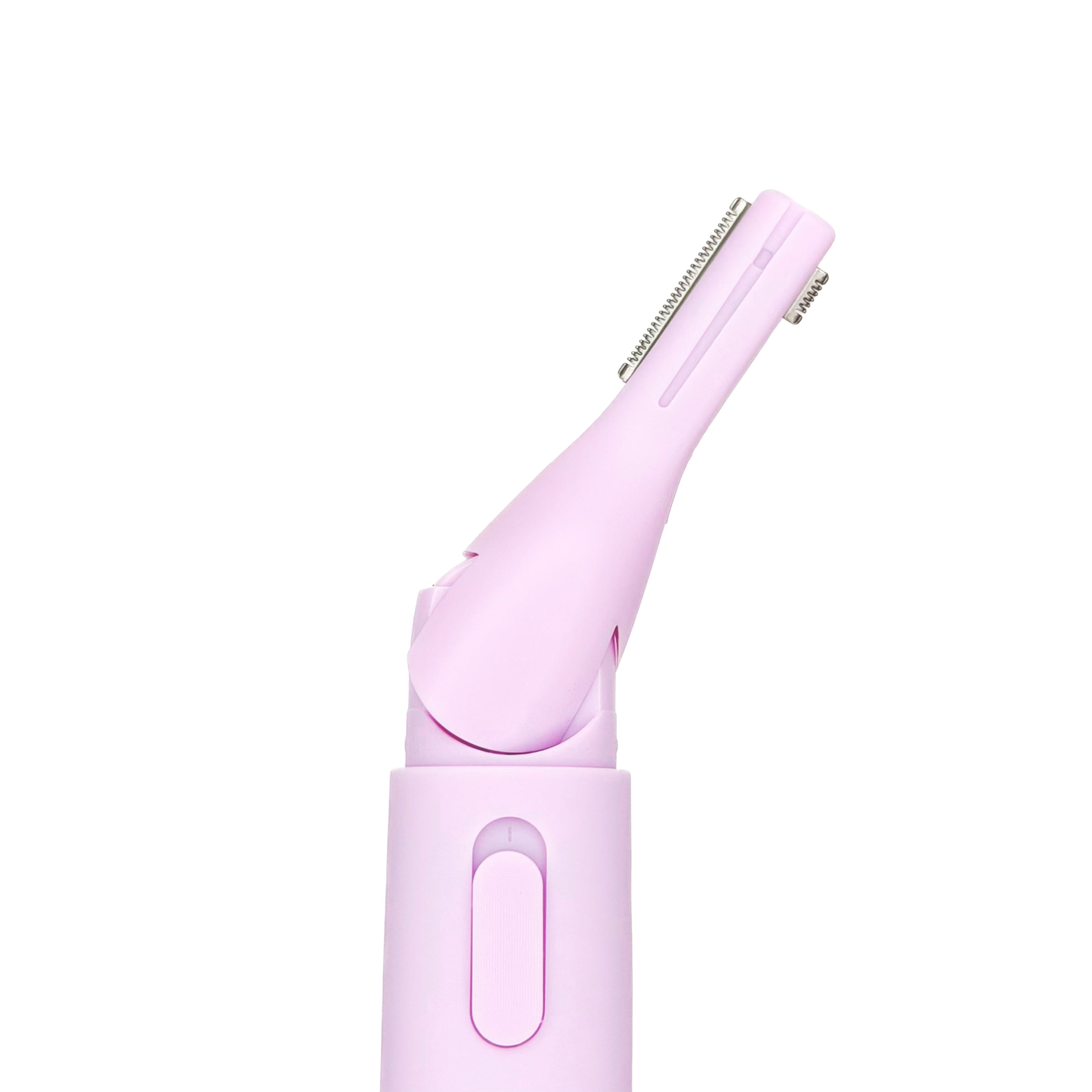 KENZZI Rechargeable Facial Shaver & Eyebrow Trimmer Equipped with Dual Razor Blades for Detailed Shaping and Efficient Grooming, Purple