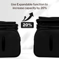 thumbnail image 2 of New York Xpress 30" Softside Expandable Luggage Large Checked Suitcase with Spinner Wheels & TSA Lock, Black - 8809, 2 of 8