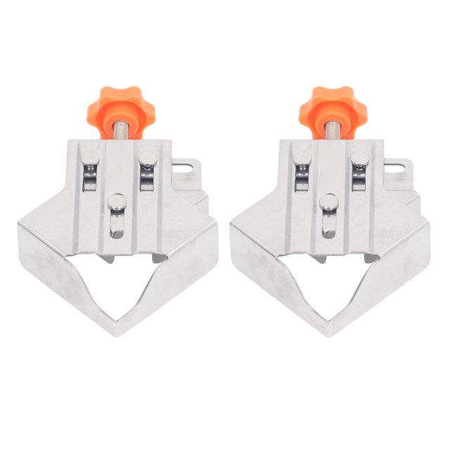 Clip d'Angle Rapide, Clip d'Angle Droit Portable en Acier Inoxydable Solide 90 Degrés 2 Pcs pour Menuiserie
