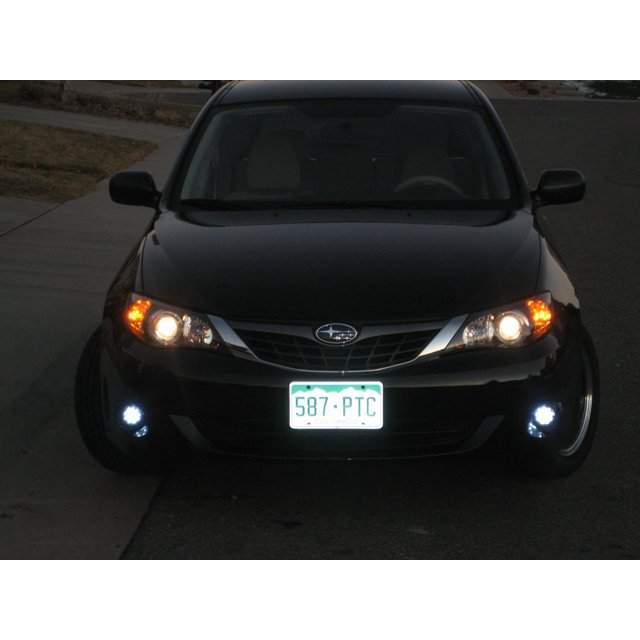 For 2008 2009 2010 2011 Subaru Impreza LED Fog Lamps Driving Lights Kit