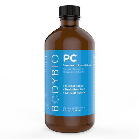 BodyBio - PC Brain Supplement 8 fl. oz. Phosphatidylcholine