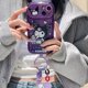 thumbnail image 2 of Cartoon Sanrio Kuromi With Mirror 3D Doll Pendant Phone Cases For iPhone 14 13 12 11 Pro Max XR XS MAX 8 X 7 SE 2020 Back Cover xuanjing unisex, 2 of 2