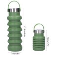 thumbnail image 3 of Taza Plegable Portátil De La Botella De Agua Plegable Para Los Viajes De Los Deportes Al Aire Libre, 3 of 7