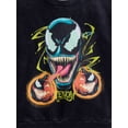 thumbnail image 5 of Venom Boys Halloween Graphic Crewneck Sweatshirt with Long Sleeves, Sizes 4-18, 5 of 6