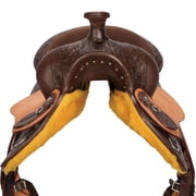 Schneiders Lil Buckaroo II Youth Saddle | Roughout Seat | Natural | Size 12