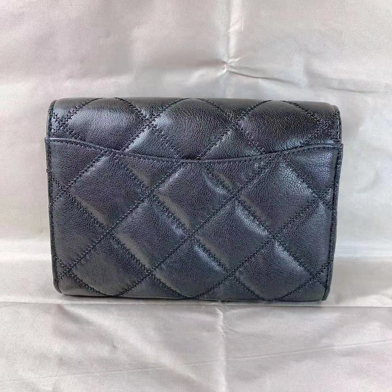 Tory Burch 87867 1121 Willa Chain Wallet Crossbody Bag In Black -  Walmart.com